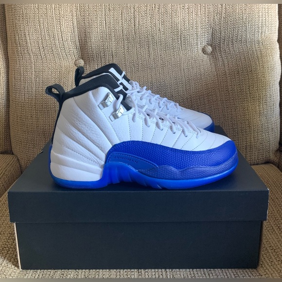 Blueberry Air Jordan 12 Gs Womens New Jordans 12 Blue Nike Air